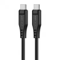 Cabo Acefast C3-03 USB-C p/ USB-C 60W 1.2M Black  Cabo Acefas...