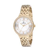 Relogio Analogico Feminino Daniel Klein Premium DK12081-2 - Dourado