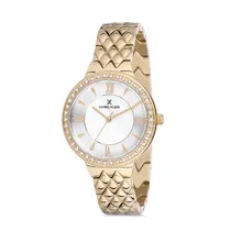 Relógio Analógico Feminino Daniel Klein Premium DK12081-2 - Dourado