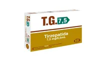 T.G. 7,5 Tirzepatida 7,5 MG/0,5 ML - Frasco Solucion Inyectable 4 Unidades- 56495