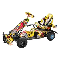 Carrinho Kart Elétrico Smart Ecoxtreme - 8" - Bluetooth - Hiphop