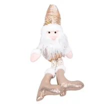 Papai Noel - Dourado e Branco