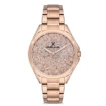 Relogio Analogico Feminino Daniel Klein DK.1.12721-3 Premium Ladies / Pulseira de Aco Inoxidavel - Rose Gold