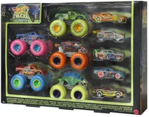 Hotwheels Monster Trucks Glow In The Dark Kit - HCB57