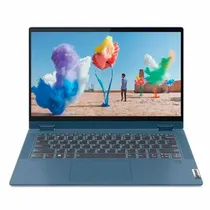 Notebook Lenovo Ideapad 5 82LMOOUFUS 14" AMD Ryzen 7-5700U 512GB SSD 8GB Ram - Azul