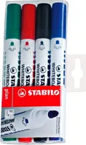 Marcador Stabilo Plan 6434PL (4 Cores)