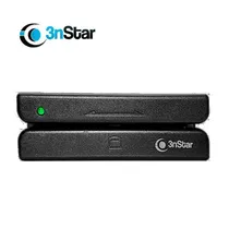 Lector Tarjeta USB Banda Magnetica Bidireccional Negro MSR003GU 3NSTAR