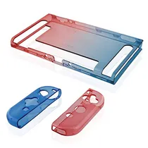 Capa Acrílica 3 In 1 para Nintendo Switch - Blue Red