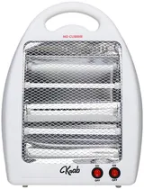 Aquecedor Eléctrico Krab KBEP800 Quartzo Portátil 800W 220V
