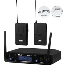 Sistema de Microfone BLG UF-2070B K2 Sem Fio Uhf - 7 Peças
