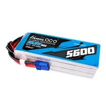 Gens Ace 22.2V 5600MAH 80C 6S G-Tech EC5 Plug