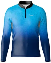 Camiseta Sunflex Confort DRY UV50+ Masculina - Céu Azul
