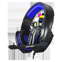 Headset Gamer Satellite AE-369B com Fio - Preto Azul