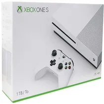 Console Xbox One s 1TB SSD / 4K / HDR / Bivolt - Branco (Americano)