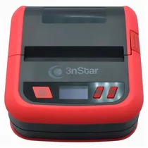 Impressora Térmica Portátil 3NSTAR PPT305BT / Bluetooth / USB - Preto/Vermelho