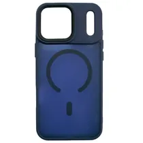 Capinha para iPhone 17 Pro Max Magsafe 3IN1 - Azul/Transparente