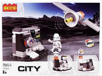 Cogo City Space - 3065-5 (101 PCS) 3 In 1