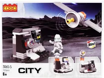 Cogo City Space - 3065-5 (101 Pçs) 3 In 1
