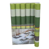 Kit 6 Jogos Americanos., Mix 3 Cores