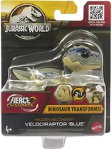 Jurrassic Word Velociraptor Blue Mattel- HLP01