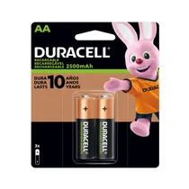 Pilha Duracell Recargables AA X2