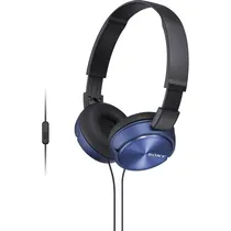 Fone de Ouvido Sony MDR-ZX310 AP com Microfone - Blue