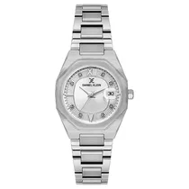 Relogio Analogico Feminino Daniel Klein DK.1.14109-1 Premium Lady / Pulseira de Aço Inoxidável - Prata