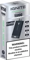 Vape Descartável Ignite V150 Peppermint & Cream 15000 Puffs
