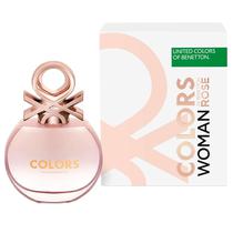 Perfume Feminino Benetton Colors Woman Rose Edt 80 ML