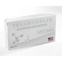 Medplus Peptideo Tesamorelin 5MG X 4AMP/20MG Kit + 10ML Agua Bacterios