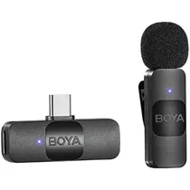Microfone Boya BY-V10 1TX+1RX USB-C