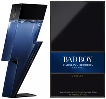 Perfume Carolina Herrera Bad Boy Cobalt Edp Eléctrique Masculino - 100ML