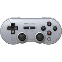 Controle Sem Fio 8BITDO SN30 Pro Hall - Cinza