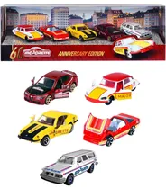Majorette Vehiculos Set 60° Aniversario de Regalo de 5 Piezas Plastico/Metal Multicolor