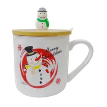 Taza Navideña Muneco Nieve 350ML