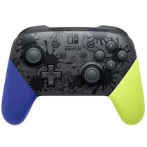 Controle Sem Fio Nintendo Switch Pro Controller Splatoon 3A Edition - Black/Green/Lilac (Caixa Feia)