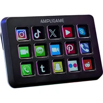 Controlador de Transmissão Fifine D6 Stream Deck - Preto