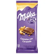 Chocolate Milka Castaña c/Caramelo 155G