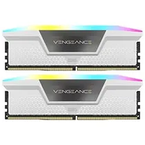 Memória Ram Corsair Vengeance RGB 32GB (2X16GB) 5200MHZ - Branco (CMH32GX5M2B5200C40W)