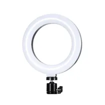 Mini LED Iluminador Ring Fill Light CXB-160 / 16CM / Sem Tripe / LED Ajustavel