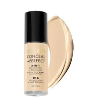 Milani Base Liquida Conceal + Perfect 01A Creamy Nude