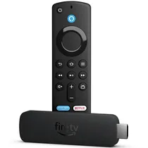 Adaptador para Streaming Amazon Fire TV Stick 4K Plus 4K Ultra HD - Preto
