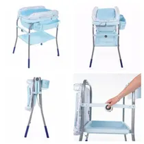 Chicco Juvenile Bañera Cuddle & Bubble Comfort Ocean Detalles En El Producto 0M+ s/C