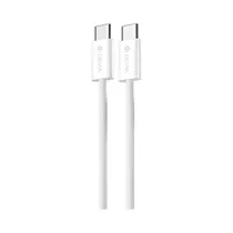 Cable Devia Smart Series EC325 USB-C A USB-C 60 W 1 Metro Blanco