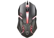 Satellite Mouse Gaming A-95 USB 3 Botones RGB Negro