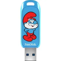 Pendrive Sandisk Smurfs USB 3.2 128 GB - Azul (SDCZIS-128G-G46)