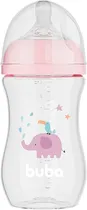 Mamadeira Easy Flow Elefante Rosa Buba - 17250
