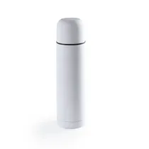 Garrafa Termica Stainless Aço Inoxidavel com Tampa 500 ML - Branco