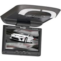 Tela de Teto Automotivo Booster BM-8800TUSB / 8.0" / Monitor Giratorio com Alto Falante / USB / SD / Ir - Black