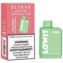 Elfbar Lowit Pod 5500 5% Mixed Berries